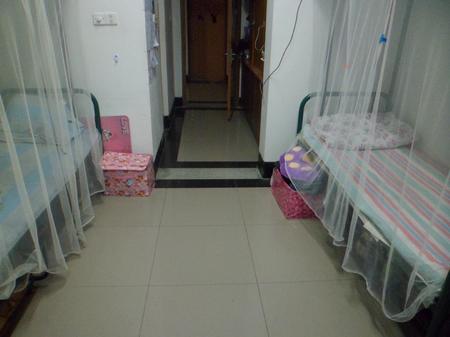 洁净的寝室看着非常舒适