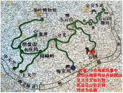 十里锒铛比赛路线图 十里锒铛比赛路线图